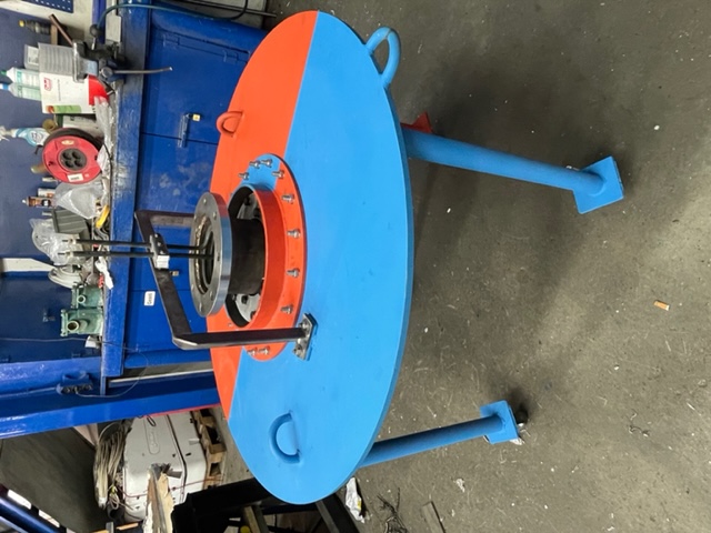 Hell-Sea certified exhaust penetration system — installation photo 11