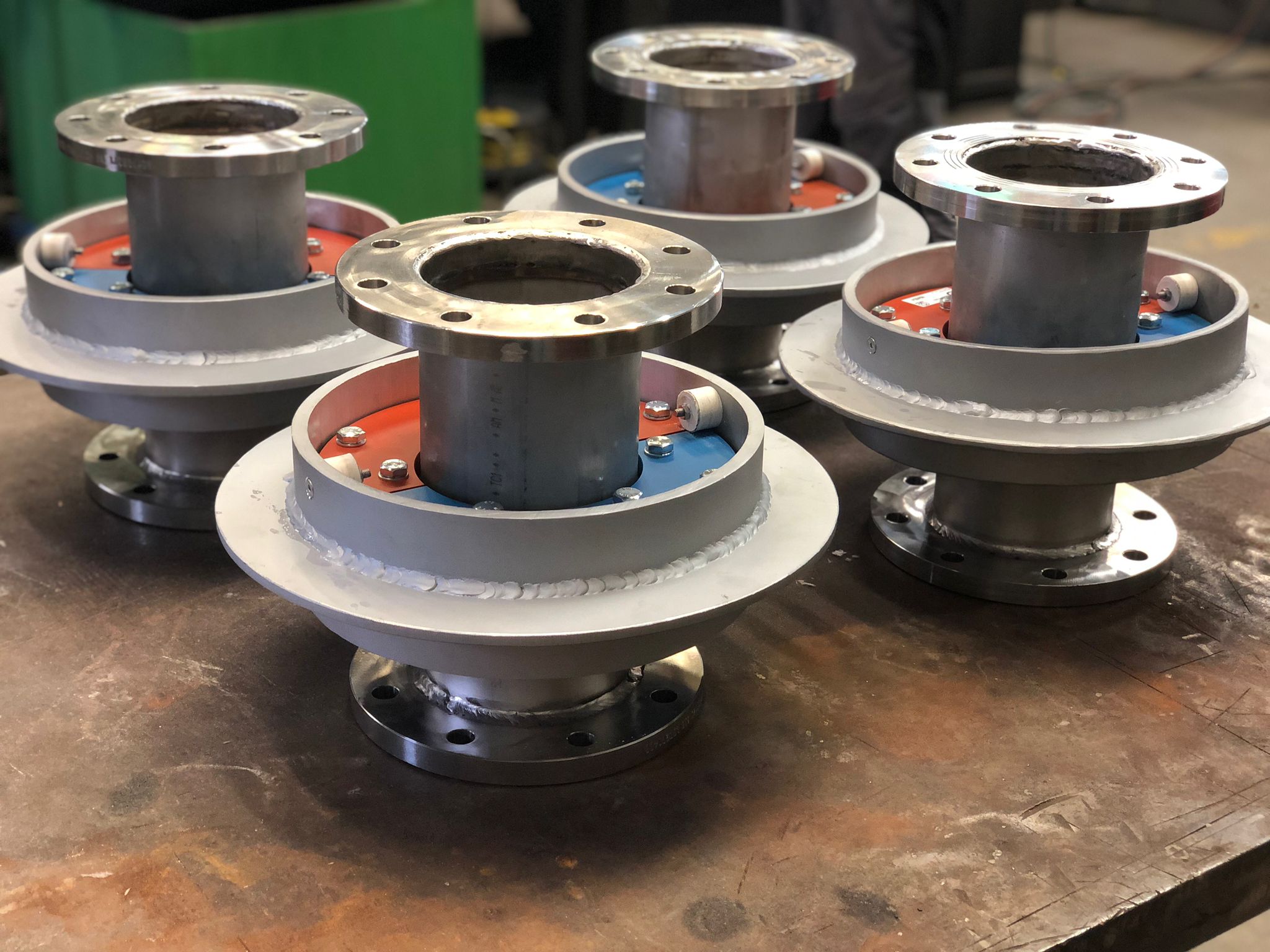 Hell-Sea certified exhaust penetration system — installation photo 21