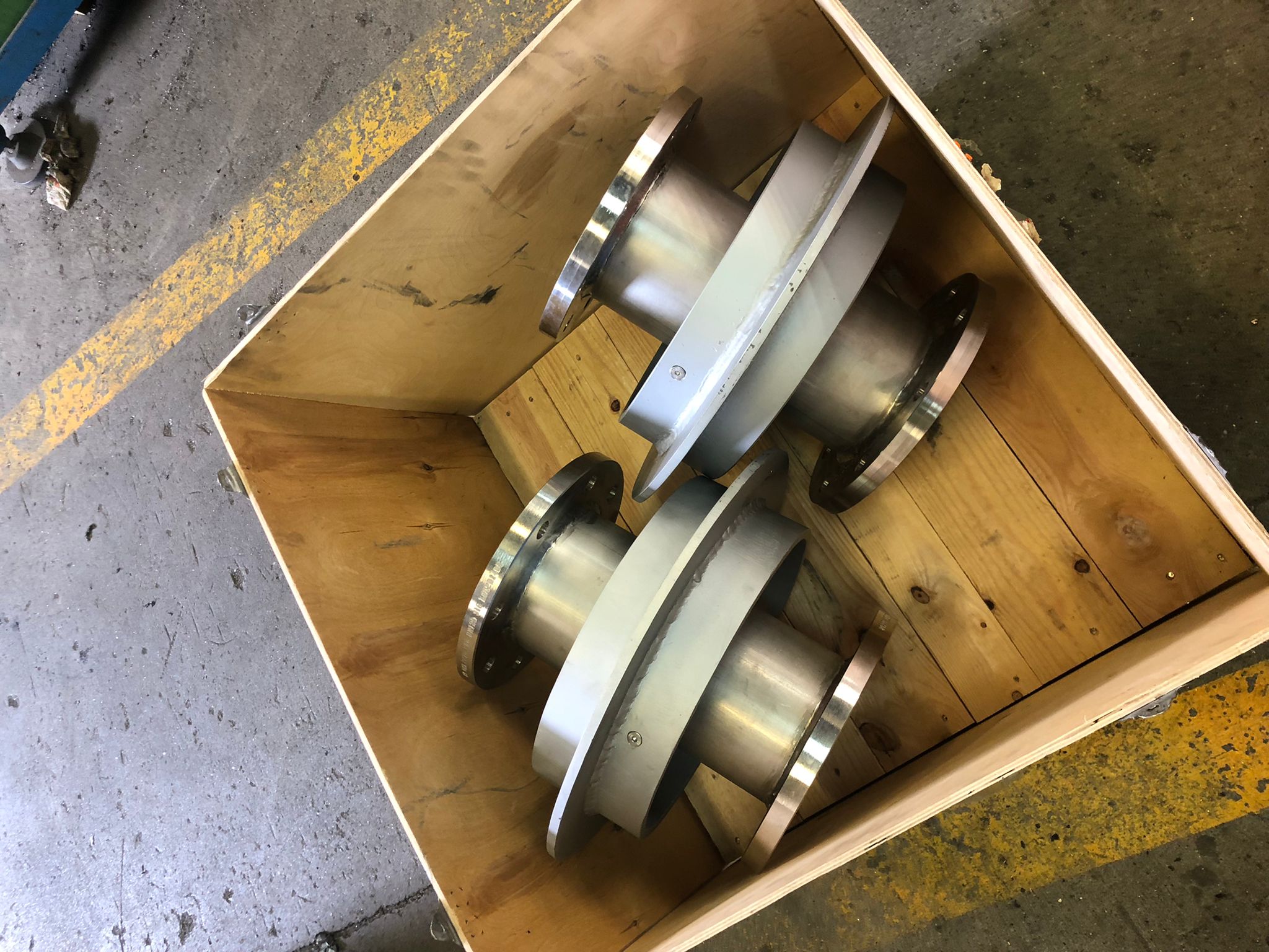Hell-Sea certified exhaust penetration system — installation photo 23