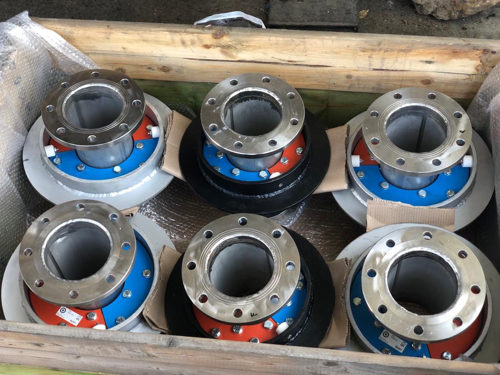 Hell-Sea certified exhaust penetration system — installation photo 28