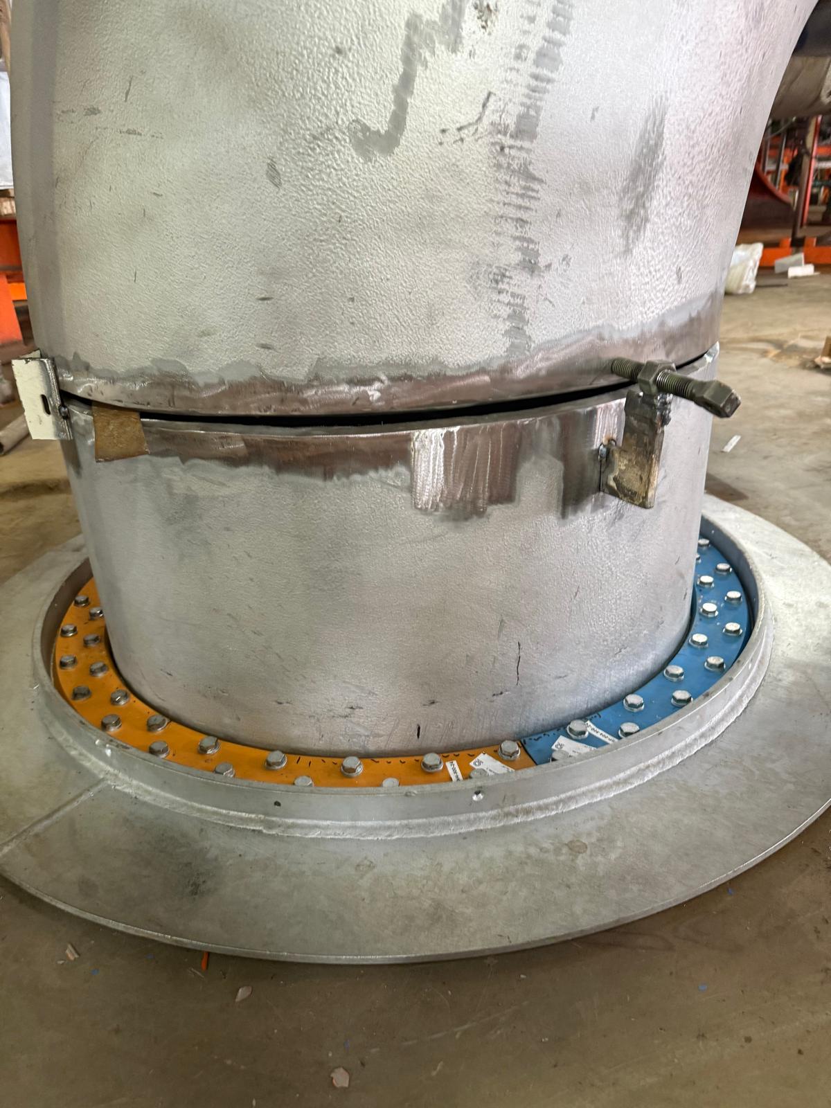 Hell-Sea certified exhaust penetration system — installation photo 30