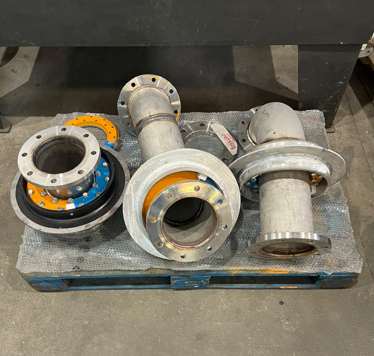Hell-Sea certified exhaust penetration system — installation photo 40